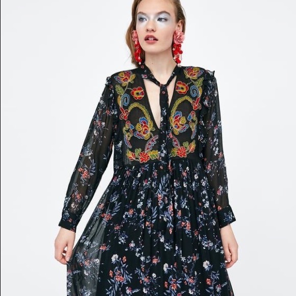 maxi dress zara womens